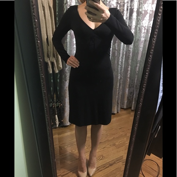 Express long sleeve black dress - Picture 4 of 7